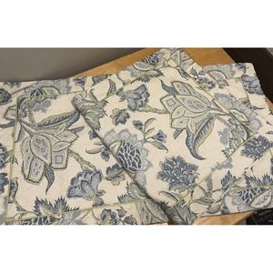 Waverly Maldives King Shams‎ Vintage Green Blue Jacobean